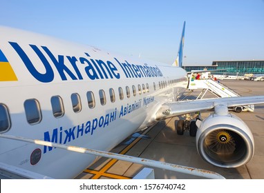 November 7, 2019, Egypt Hurghada Plane Airline Ukraine International Airlines