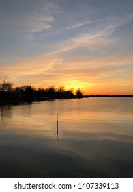 Novi Lake Sunset Reflections - Michigan 