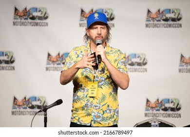 Novi, MI - May 14, 2022: Jamie Kennedy Hosts A Scream Panel At Motor City Comic Con