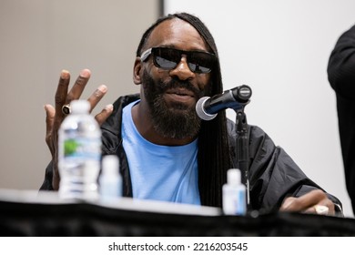 Novi, MI - October 15, 2022: Booker T Hosts A Panel At Motor City Comic Con