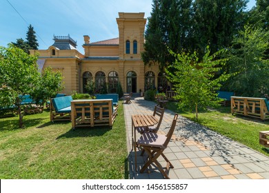 Novi Sad, Serbia July 18, 2019: Cultural Station Esjeg In Novi Sad. This Is A Rehabilitated Building Of An Old Shooting Range.