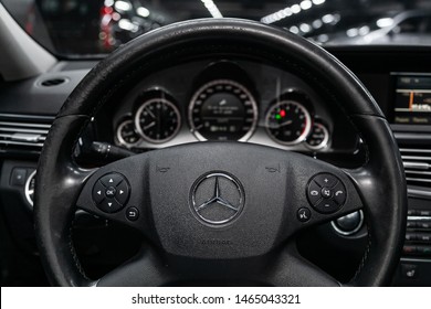 Mercedes E Class Interior Stock Photos Images Photography