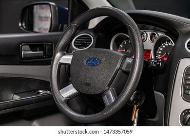 Interior Of The Car Ford Stock Photos Images Photography
