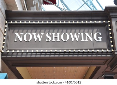 Now Showing Sign