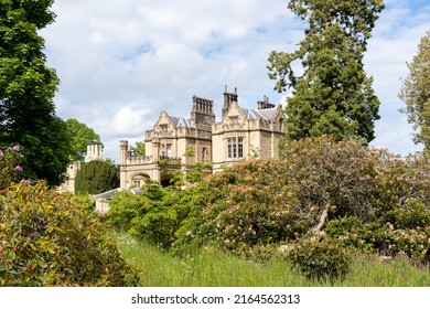 Nr. Wooler, Northumberland, UK: May 29th, 2022: Lilburn Tower, A Mansion House Gardens Open Through The National Gardens Scheme.