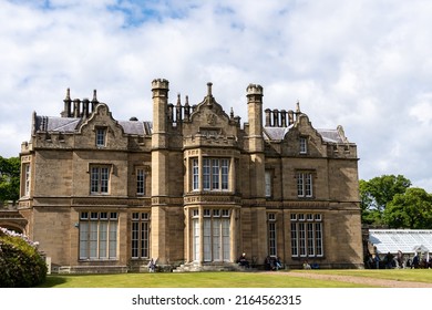 Nr. Wooler, Northumberland, UK: May 29th, 2022: Lilburn Tower, A Mansion House Gardens Open Through The National Gardens Scheme.