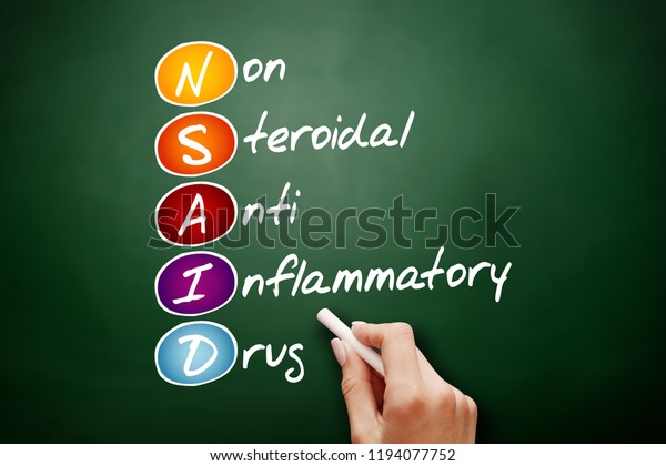 Nsaid Nonsteroidal Antiinflammatory Drug Acronym Concept Stock Photo   Nsaid Nonsteroidal Antiinflammatory Drug Acronym 600w 1194077752 