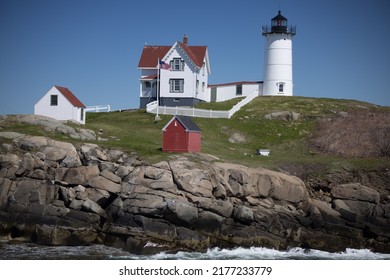 Nubble Lighthouse In York Maine