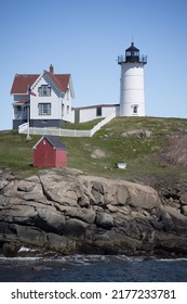 Nubble Lighthouse In York Maine