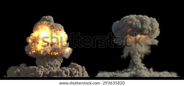 nuclear explosion mushroom\
cloud