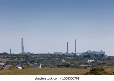 Nuclear fuel reprocessing plant La Hague - Basse Normandy, France, Europe - Shutterstock ID 1008300799