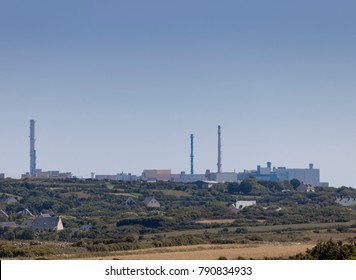 Nuclear fuel reprocessing plant - La Hague, France, Europe - Shutterstock ID 790834933