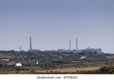 Nuclear fuel reprocessing plant La Hague - Basse Normandy, France, Europe - Shutterstock ID 87958423
