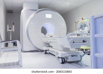 Nuclear Magnetic Resonance Imaging Laboratory With High Technology Contemporary Equipment