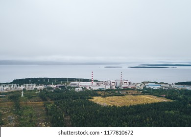 Nuclear Power Plant Equipped Atomic Reactor Stock Photo 1177810672 ...