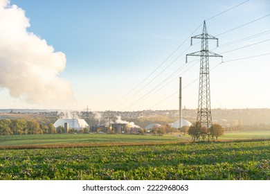 Nuclear Power Plant In Neckarwestheim, Germany