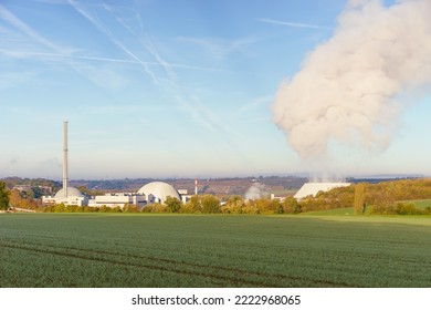 Nuclear Power Plant In Neckarwestheim, Germany