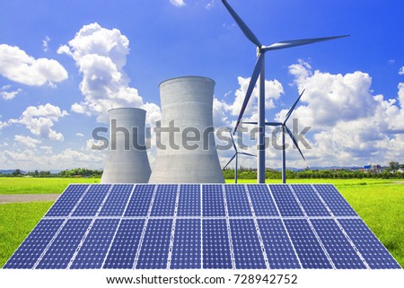 how are nuclear energy and wind energy similar