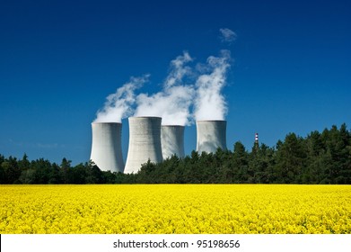 Nuclear Power Station, Green Energy, Clean Technology