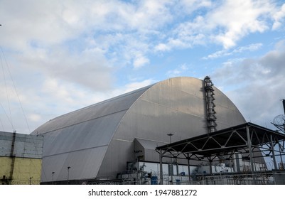 Nuclear Reactor Under New Sarcophagus In Chernobyl Exclusion Zone, Ukraine