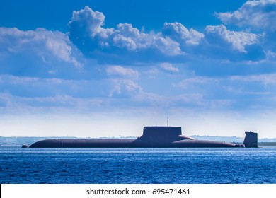 Nuclear Submarine. Warships.