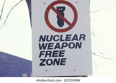 A Nuclear Weapon Free Zone Sign