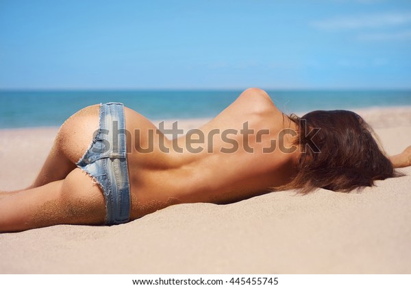 Ladys nackt am strand