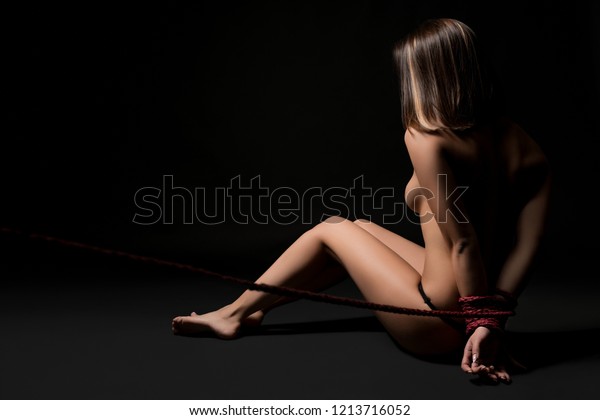 Nude tied up