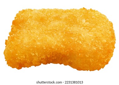Nugget isolated on white background, clipping path, full depth of field - Powered by Shutterstock - Get 15% off with code: PIKWIZARD15