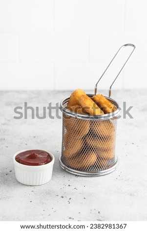 Nuggets, Ketchup, tomato paste, snack
