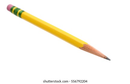 Number 2 Pencil Isolated