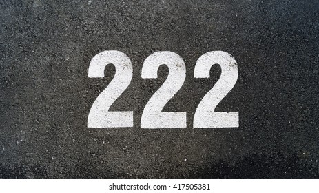 Number 222 Stock Photo 417505381 | Shutterstock