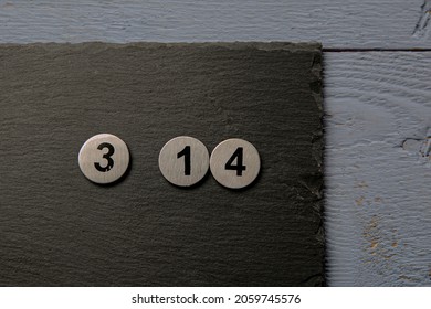 Number Indicating The Number Pi, 3.14