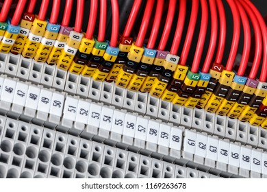 Number Numbered Wires Assembled Shoe Electrical Stock Photo 1169263678 ...