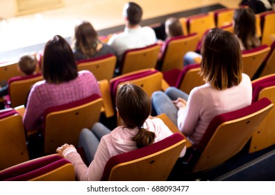 Number People Waiting Movie Start Cinema Stock Photo 688093477 ...