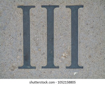 Number Tree In Stone Roman Numerals Numbers
