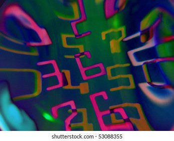 Numbers background