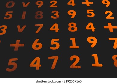 Numbers bright seamless pattern
Numerical and number shape for education. Global economy crisis concept.