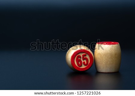 numbers on wooden barrels