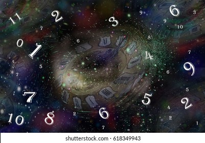 Numerology Magic Numbers Stock Photo 618349943 | Shutterstock