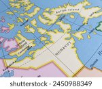Nunavut map: vast Arctic territory in northern Canada. Home to Inuit culture, Arctic wildlife, and stunning landscapes. Capital: Iqaluit.