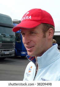 NURBURG, GERMANY - AUGUST 22: German Racing Driver Stefan Muecke At Nurburgring Circuit August 22, 2009 In Nurburg, Germany.