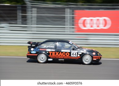 NURBURG, GERMANY - JULY 22: Jan van Elderen in the Ford Sierra RS 500 Cosworth during round 4 of the FIA World Endurance Championship on July 22, 2016 at Nurburg, Germany.