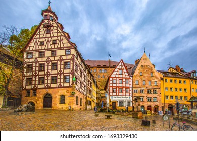 Nuremberg, Germany.23-10-2017: Cityscape image of old town