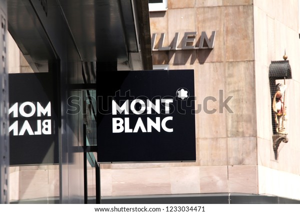Nurnberg Germany May 1 18 Montblanc Stock Photo Edit Now
