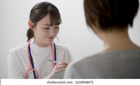 A Nurse Asks A Question Image