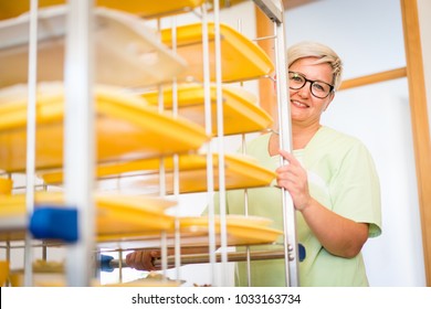 Nurse Bringing Food Service