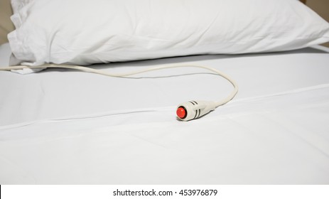  Nurse Call Button on the hospitals bed