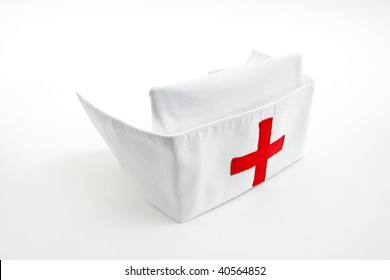 Nurse Cap, Isolated On White