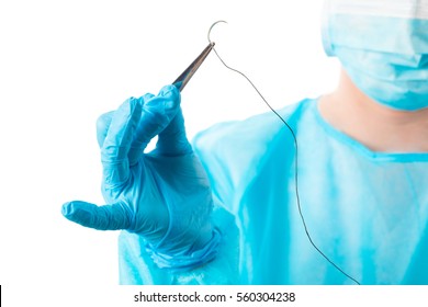 Surgical Suture Images Stock Photos Vectors Shutterstock